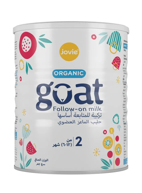 

Jovie Organic Stage 2 Goat Follow On Formula Milk, 6-12 Months, 400g