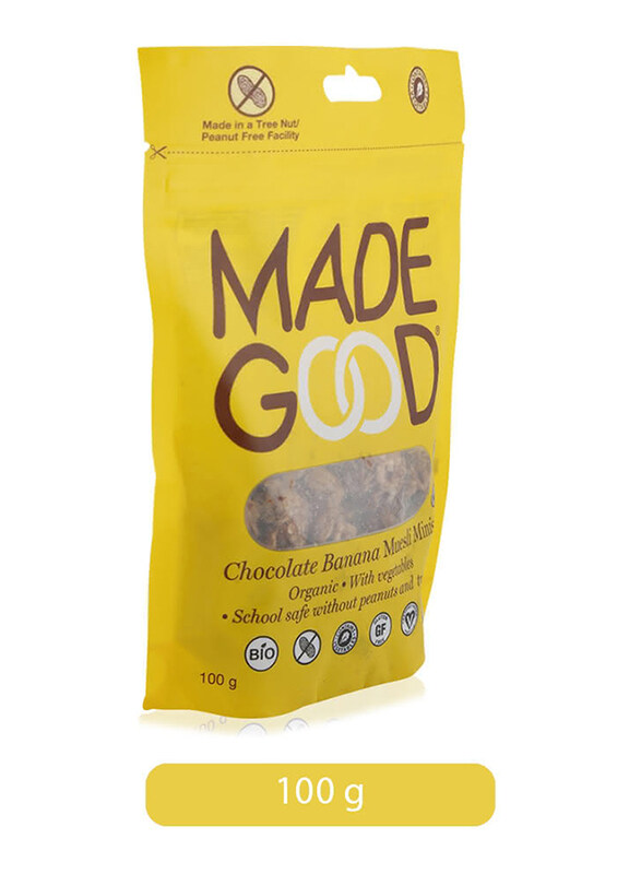 

Made Good Chocolate Banana Museli Mini, 100g