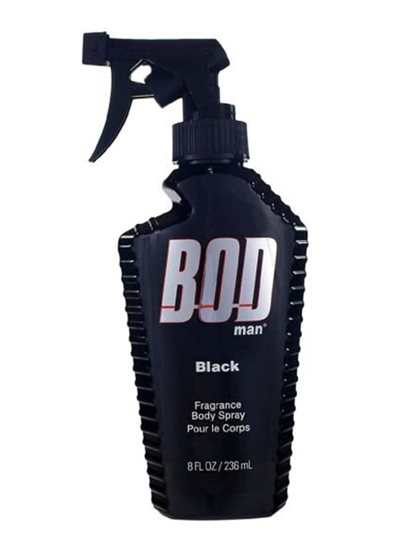 Bod Man Black Fragrancy 236ml Body Spray for Men
