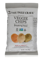 The Daily Curve Veggie Chips, 28g