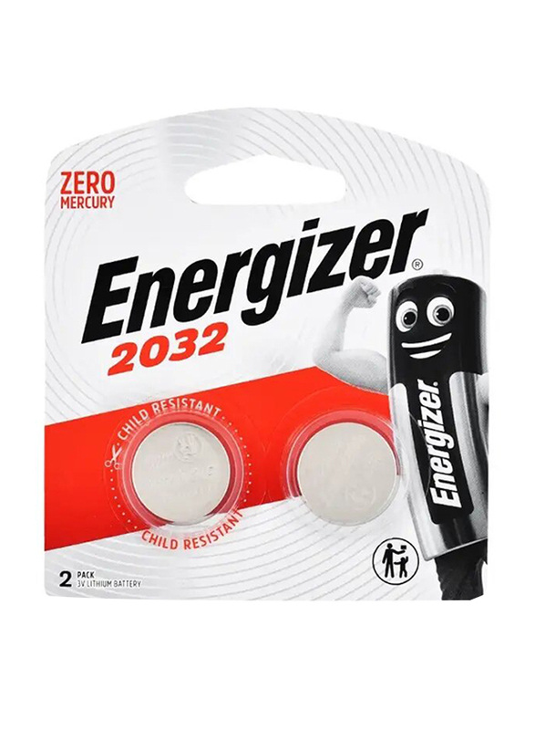 Energizer 2032 Coin Cell Battery - 2 Pieces