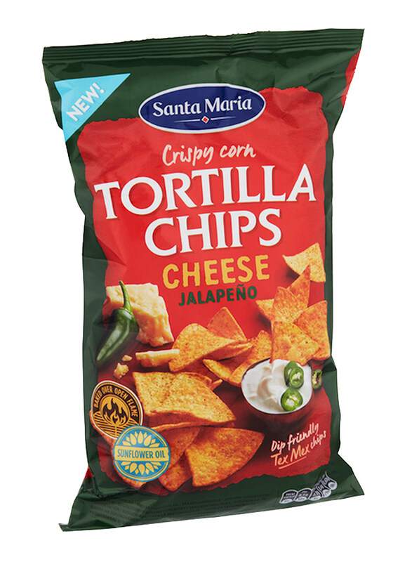 

Santa Maria Cheese & Jalapeno Tortilla Chips, 185g