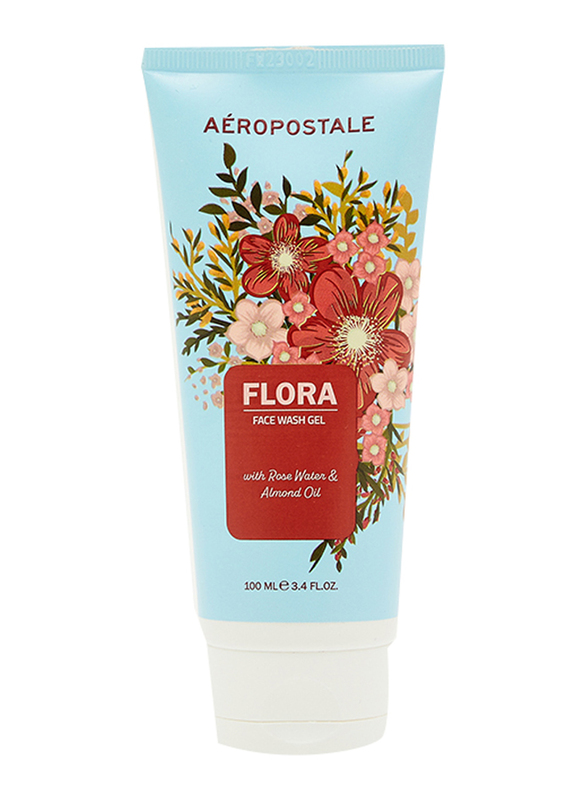 Aeropostale Flora Face Wash Gel, 100ml