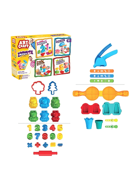 Dede Toys Art Craft Mega Dough Set, Ages 3+