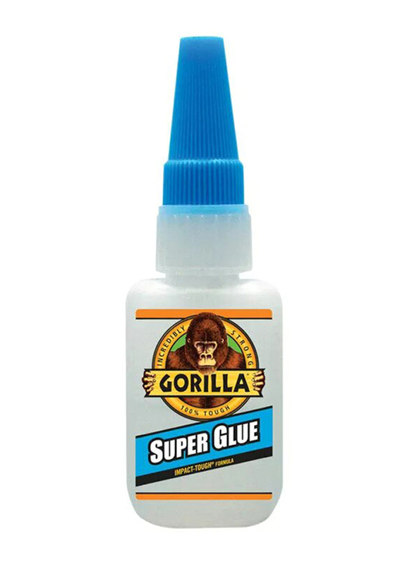 Gorilla 15g High Strength Super Glue, Clear