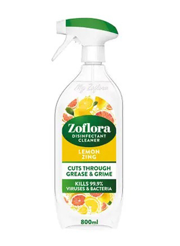 

Zoflora Disinfectant Cleaner Lemon Zing, 800ml