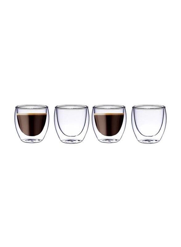 

Blackstone Tumbler 250ml 4-Piece Set, Dg824, Clear