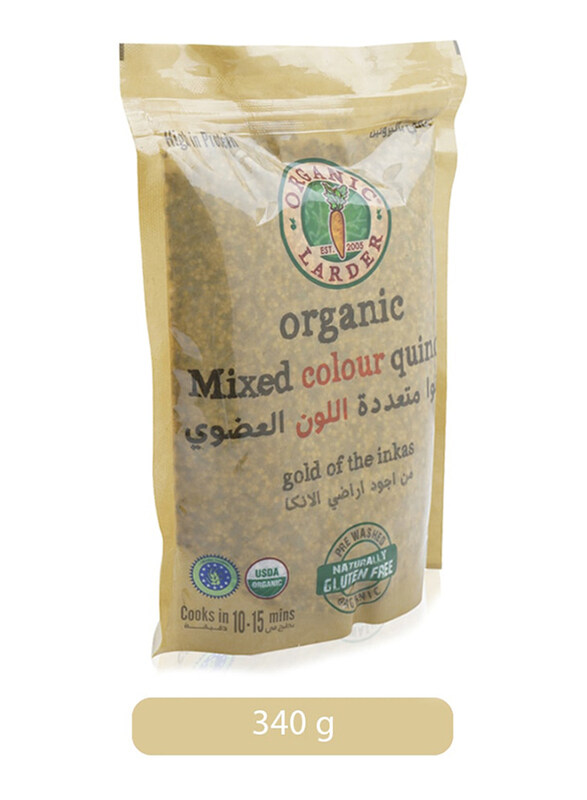 

Organic Larder Deli Coco Organic Mixed Color Quinoa, 340g