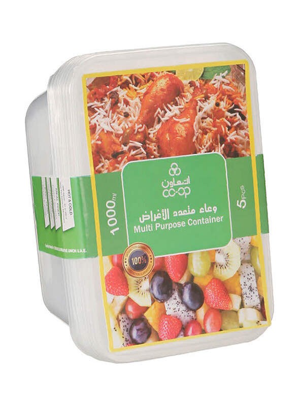 

CO-OP Multi Purpose Container - 5 x 1000 ml