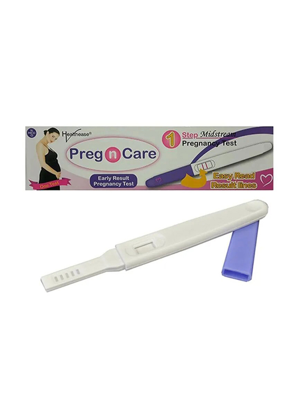 Healthease Midstream Pregnancy Test, 1 Strip