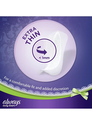 Always Daily Liners Multiform with Fresh Scent Normal Sanitary Pads, 60 Pieces