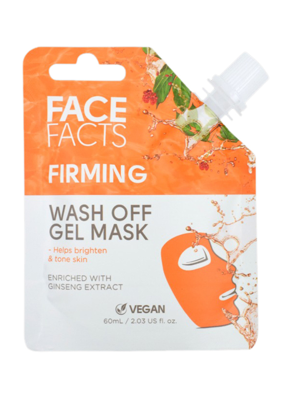 Face Facts Firming Wash Off Gel Mask, 60ml