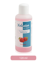Xclusive Strawberry Nail Polish Remover, 120ml, Pink