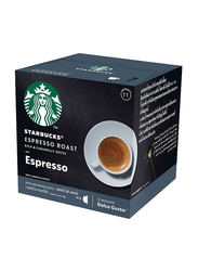 Starbucks Espresso Roast by NESCAFE DOLCE GUSTO Dark Roast Coffee Pods, 12 x 66g