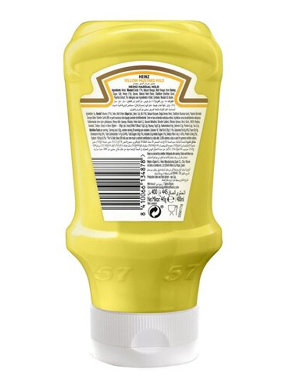Heinz Mild Yellow Mustard, 400ml