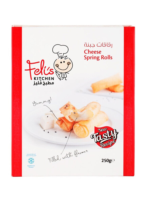 Feli's Kitchen Cheese Spring Rolls, 250g