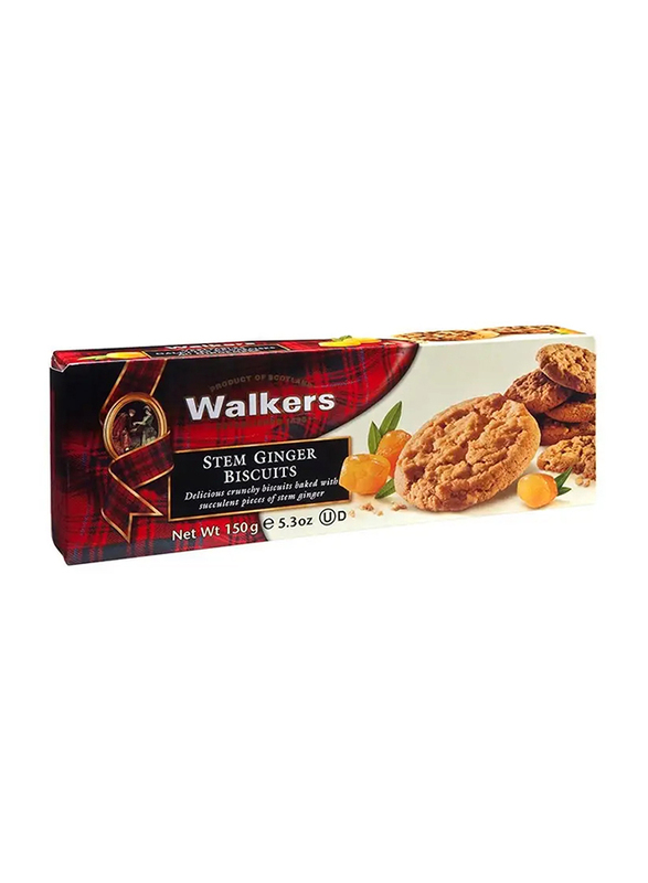 Walkers Stem Ginger Biscuits, 150g