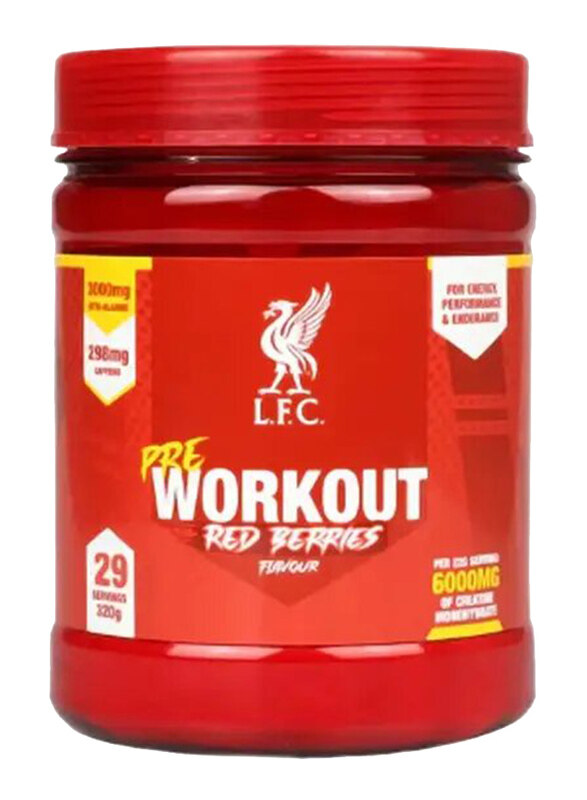 

Lfp LFC Pre-Workout, 320g, Red Berries