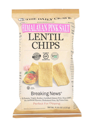 The Daily Crave Himalayan Pink Salt Lentil Chips, 120g