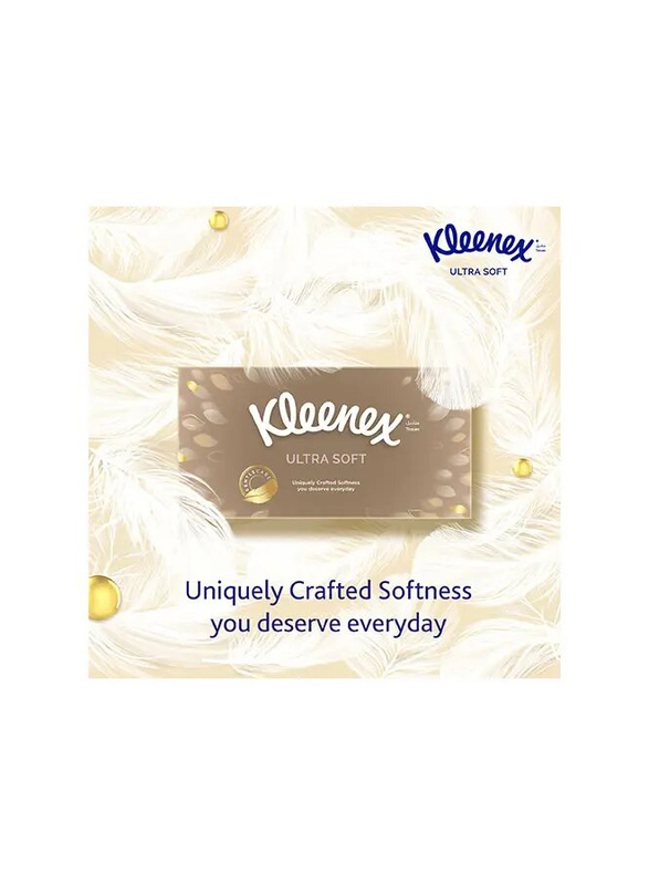 Kleenex 3 Ply Ultra Soft Facia Tissue - 5 x 96 Pieces