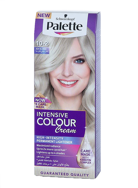 Schwarzkopf Palette Intensive Colour Cream, 10-2 Ash Blonde, 50ml