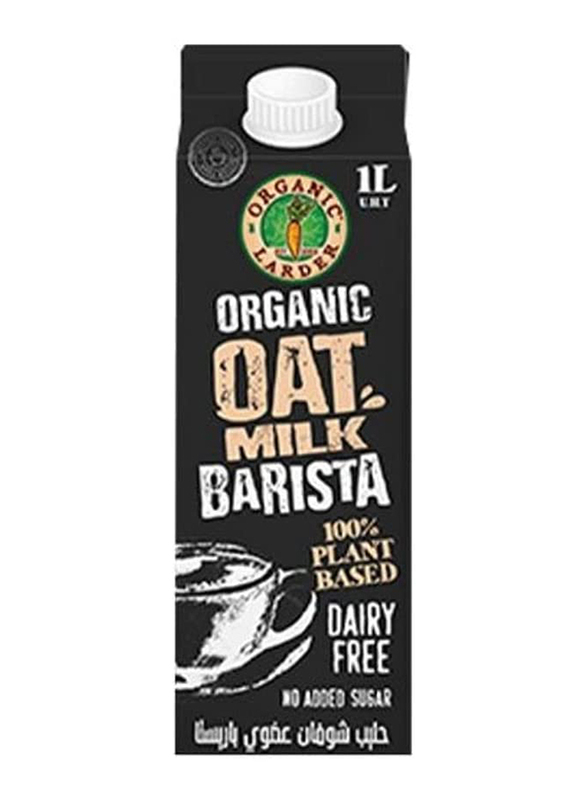 Organic Larder Barista Oats Milk, 1 Liter