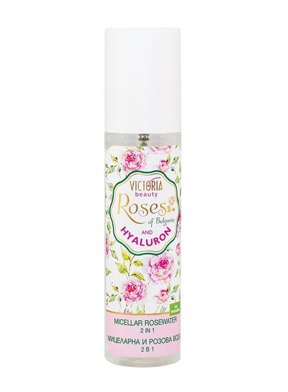 

Victoria Beauty Micellar Rosewater 2-in-1 with Roses of Bulgaria and Hyaluron, 150ml, Multicolour