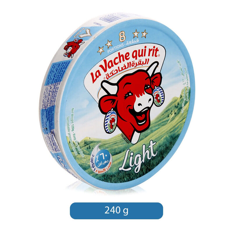 

La Vache Quirit La Vache Qui Rit Light Spreadable Processed Cheese, 240 grams