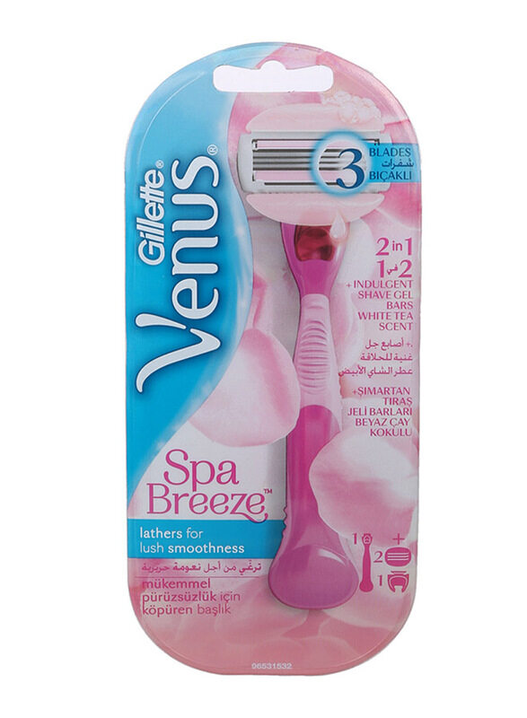 

Gillette Venus Breeze SPA Razor - 2 Pieces