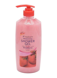 Fruiser Strawberry Moisturising Shower Gel, 800ml