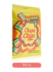 Chupa Chups Mixed Fruits Flavored Sour Bites Gummy Candies, 88.5g