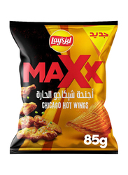 Lay's Maxx Hot Wings Flavour Potato Chips, 85g