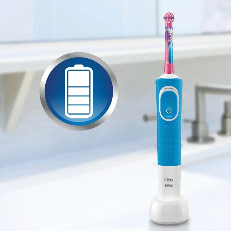 Braun Oral-B D100.413.2K Vitality Frozen Toothbrush for Kids ages 3+ Years, 1-Piece