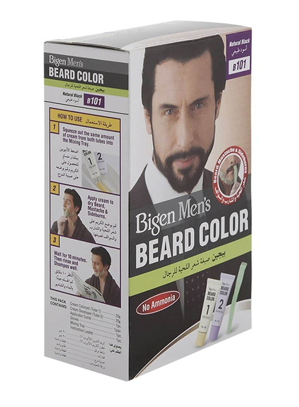 Bigen Beard Color B101 Black Cream Kit