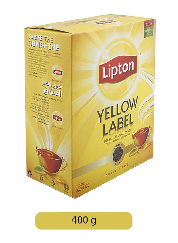 Lipton Yellow Label Loose Black Tea, 400g