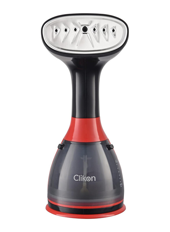 

Clikon Handheld Garment Steamer Handy, 1500W, CK4035, Black/Red