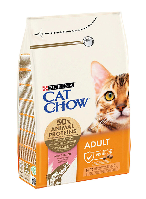 

Purina Cat Chow Adult with Salmon Dry Cat Food, 1.5Kg