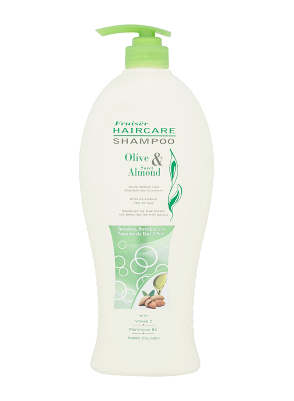 Fruiser Olive Oil & Sweet Almond Shampoo, 900ml