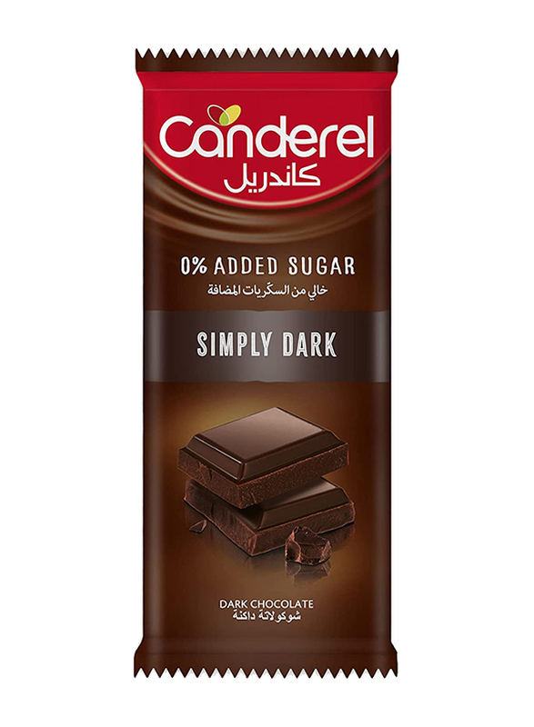 Canderel Chocolate Simply Dark, 100g