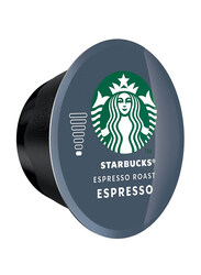 Starbucks Espresso Roast by NESCAFE DOLCE GUSTO Dark Roast Coffee Pods, 12 x 66g