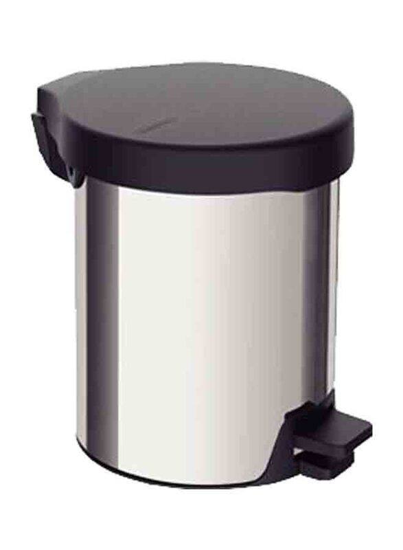 

Tramontina 5L Stainless Steel Pedal Bin, Silver