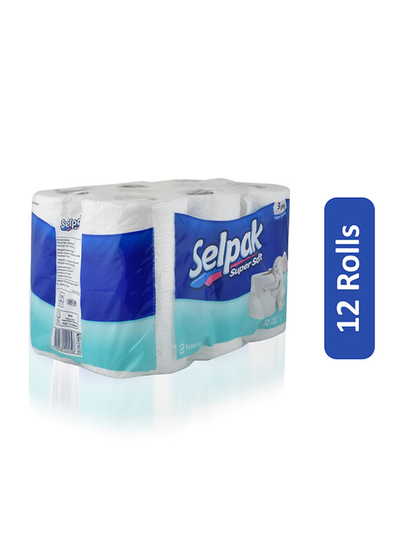 

Selpak Super Soft Toilet Paper, 12 Rolls