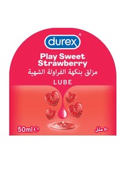 Durex Play Sweet Strawberry Lube Gel, 50ml