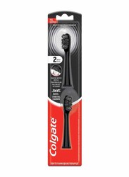 Colgate Toothbrush 360 Charcoal Refill, 2 Pieces