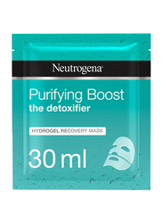 Neutrogena Purifying Boost Hydrogel Recovery Face Mask, 30ml