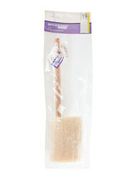 Elfin Bath Scrubber, Brown, One Size