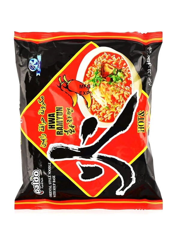 

Paldo Hwa Ramen Hot and Spicy Noodles, 120g
