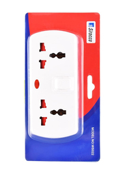 Sirocco WS022 T-Socket Power Extension, White