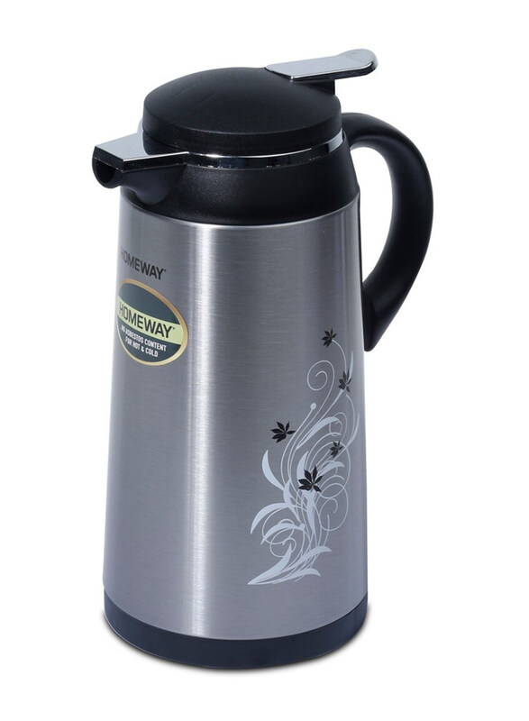 

Homeway 1.6 Ltr Vacuum Flask, Silver/Black