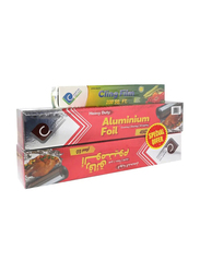 Right Choice 1 Extra Quality Cling Film and 2 Extra Duty Aluminium Foil Set, 200 sq. ft. + 45cm, 3 Pieces